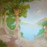 Один вариант росписи стен.